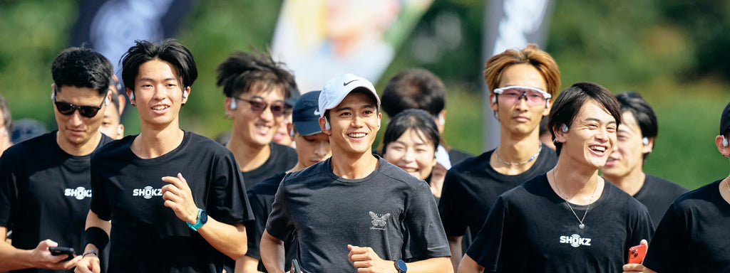 Shokz x Suger Elite「大迫選手とのランニングイベント」