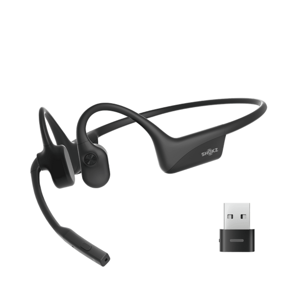 OpenComm2 UC ビジネスモデル 骨伝導ヘッドセット - Shokz OpenComm2 UC ビジネスモデル 骨伝導ヘッドセット - Shokz
