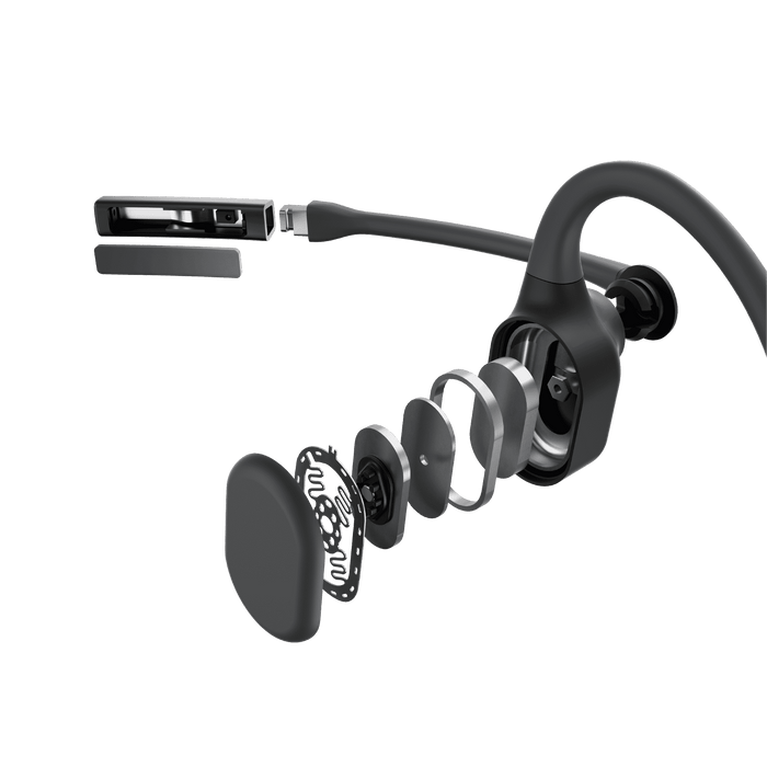 OpenComm2 UC ビジネスモデル 骨伝導ヘッドセット - Shokz(ショックス OpenComm2 UC ビジネスモデル 骨伝導ヘッドセット - Shokz(ショックス