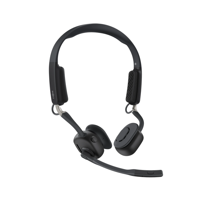 SHOKZ OPENMEET UC 骨伝導イヤホン ブラック ヘッドセット型 OPENMEET ワイヤレス骨伝導ヘッドセット– Shokz(ショックス) 日本