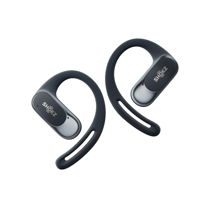 Shokz OpenFit ワイヤレスイヤホン ブラック OpenFit Air オープンイヤー型イヤホン - Shokz (ショックス) 日本