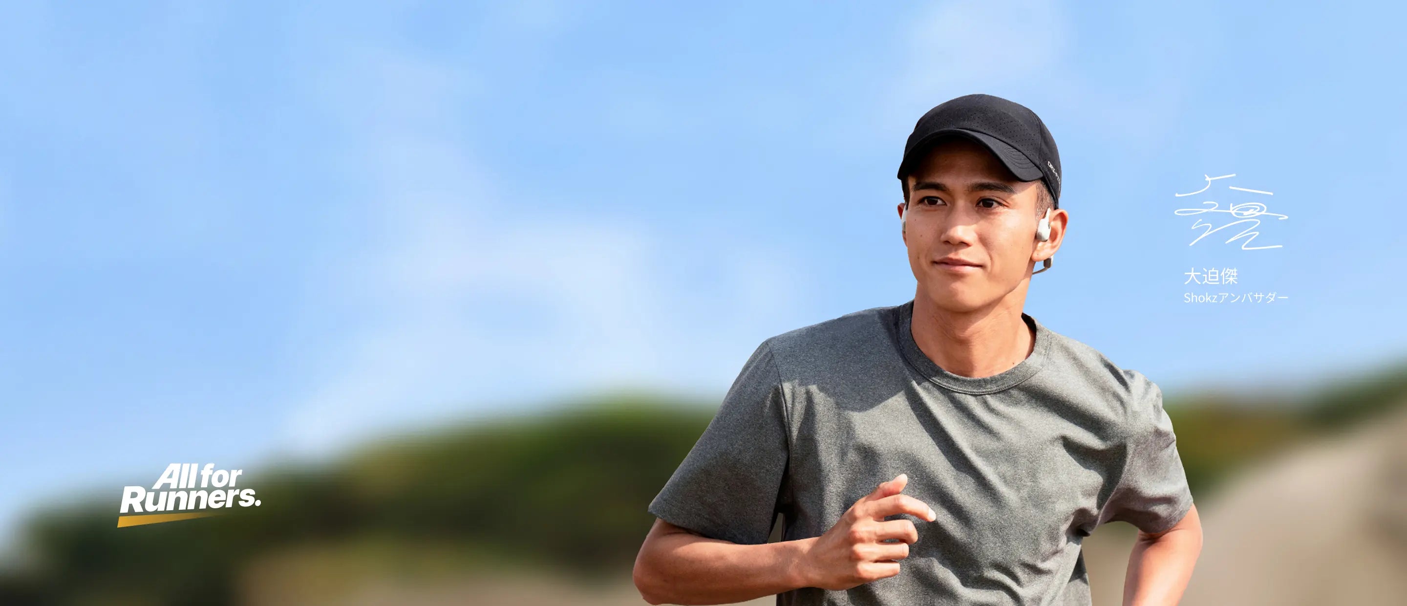 Shokz open-ear sports headphones in action: running, swimming, cycling, and more