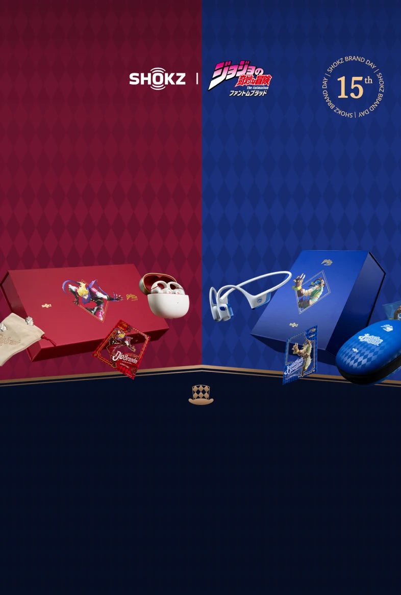ジョジョの奇妙な冒険 × Shokz