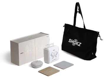 Shokz OpenFit 2+ ギフトBOX ケース&コースター&バッグ付き OpenFit Shokz OpenFit 2+ ギフトBOX ケース&コースター&バッグ付き OpenFit