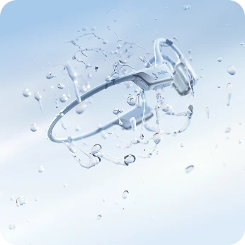 IP67の防水性能で<br>汗や雨にも対応