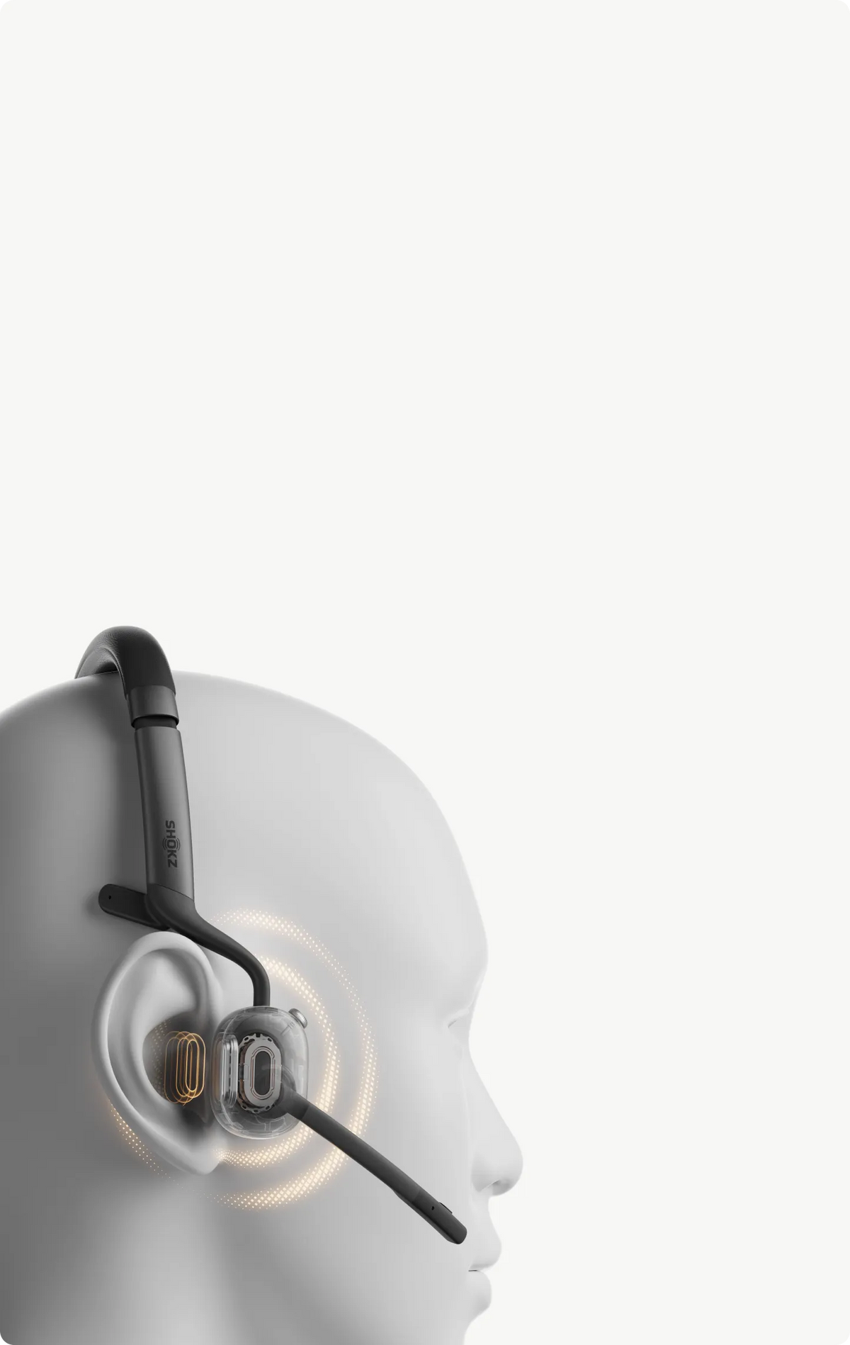 OpenMeet2会議・通話用ワイヤレス骨伝導ヘッドセット- Shokz OpenMeet2会議・通話用ワイヤレス骨伝導ヘッドセット- Shokz